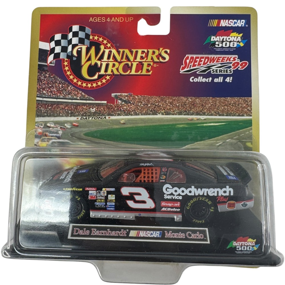 1999 Winner's Circle Dale Earnhardt #3 Daytona 500 Speedweeks Diecast NIP